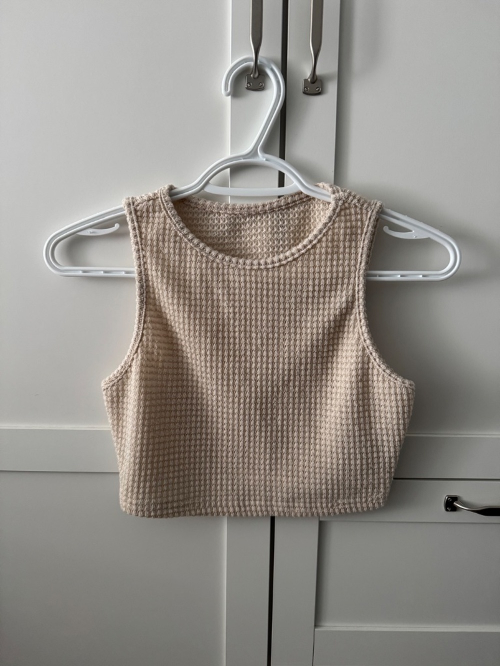 Waffle Crop Top